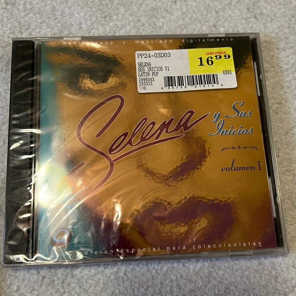 Vintage y2k Selena Quintanilla the early years vol 1 y sus inicios cd music rare